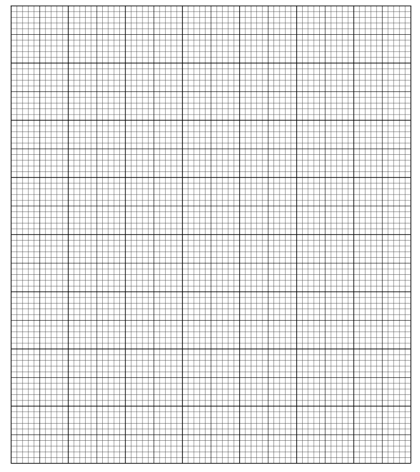 The grid printed with this part.